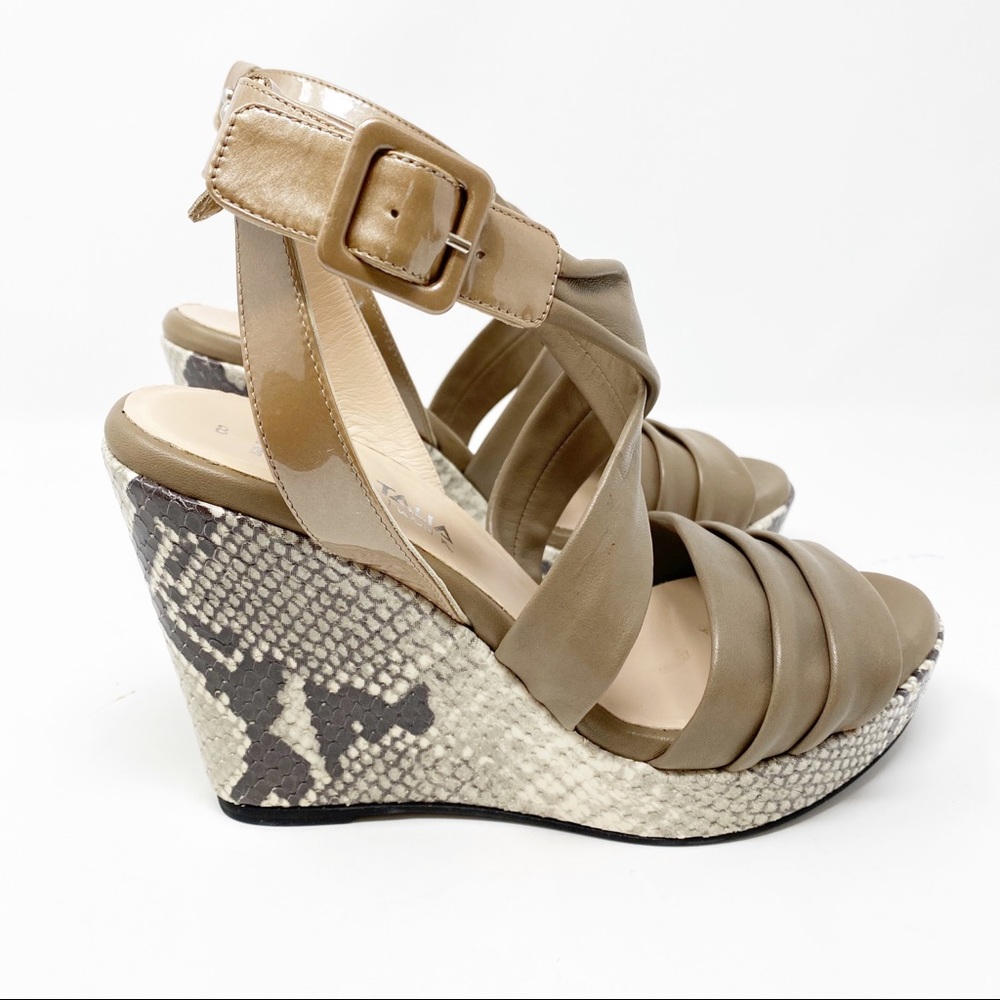 🌺Aquatalia Italian Napa Leather Snakeskin …